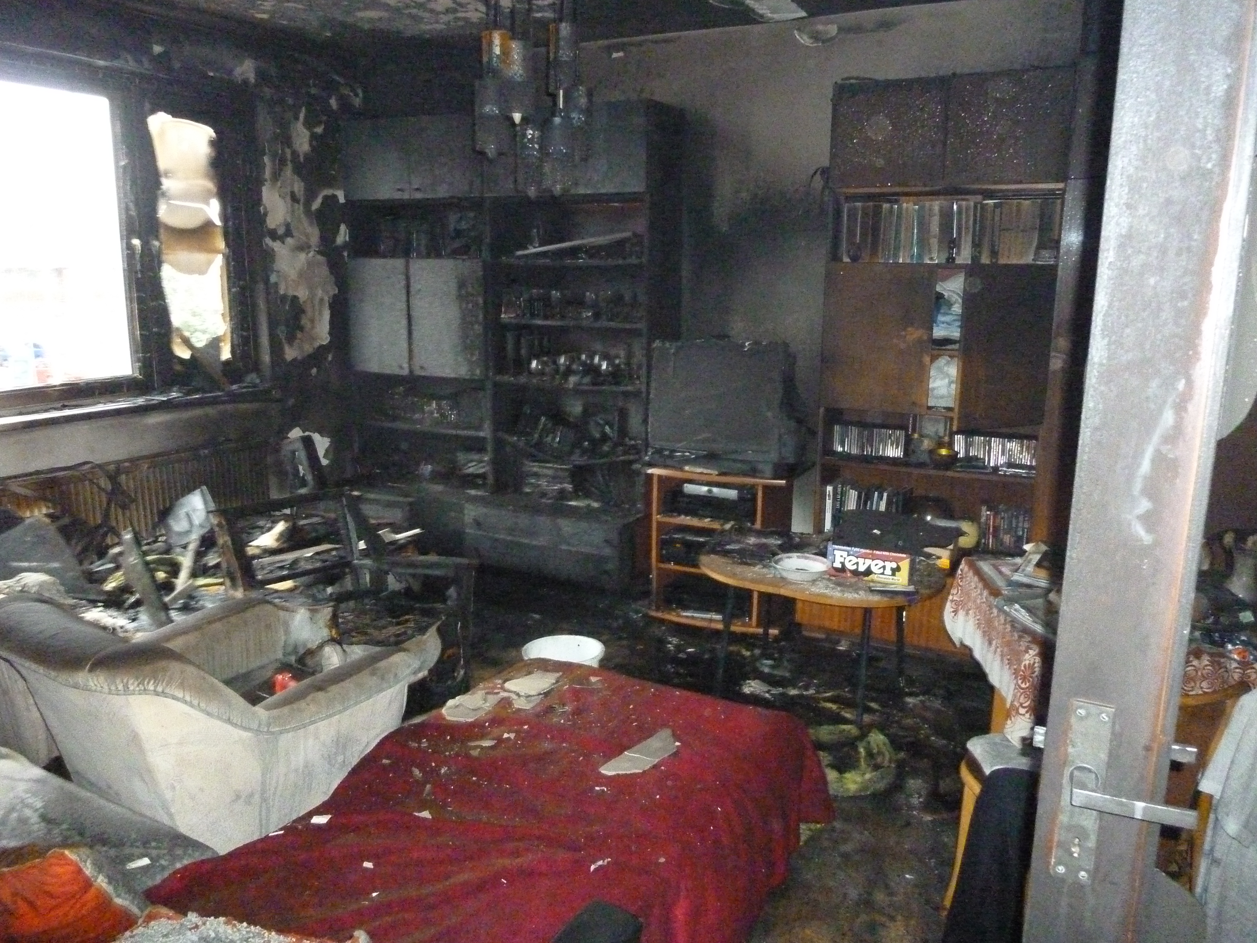 požiar bytu - ilustračná foto